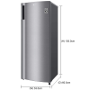Smart Inverter Compressor - Upright Freezer LG GNB304SLBT