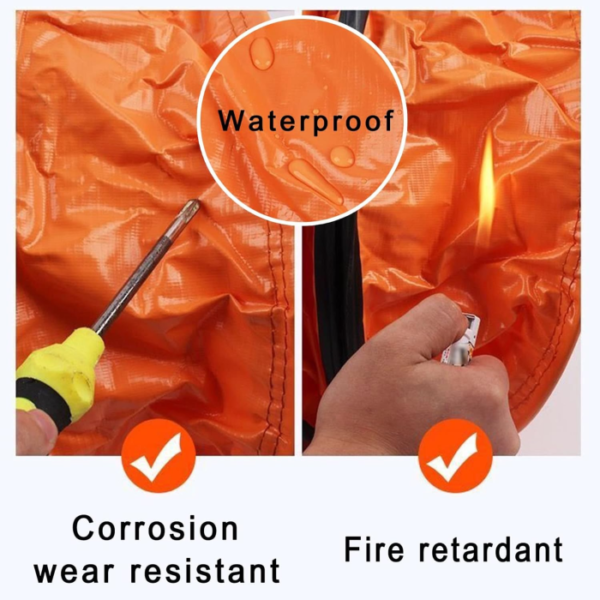 Flame Retardant Ventilation Fan Tube MAXX-EXFVT4 (16 inch / 400 mm) for Marine - Image 2