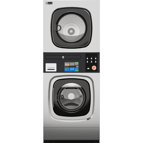 10/10 kg 220V-50Hz Stacked Laundry Center MAXX– COMSL10OA 220V for Marine - Image 2