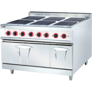 6 Hotplates 440V-60Hz Cooking Range MAXX-GCR6SQHT/O-VI 440V For Marine