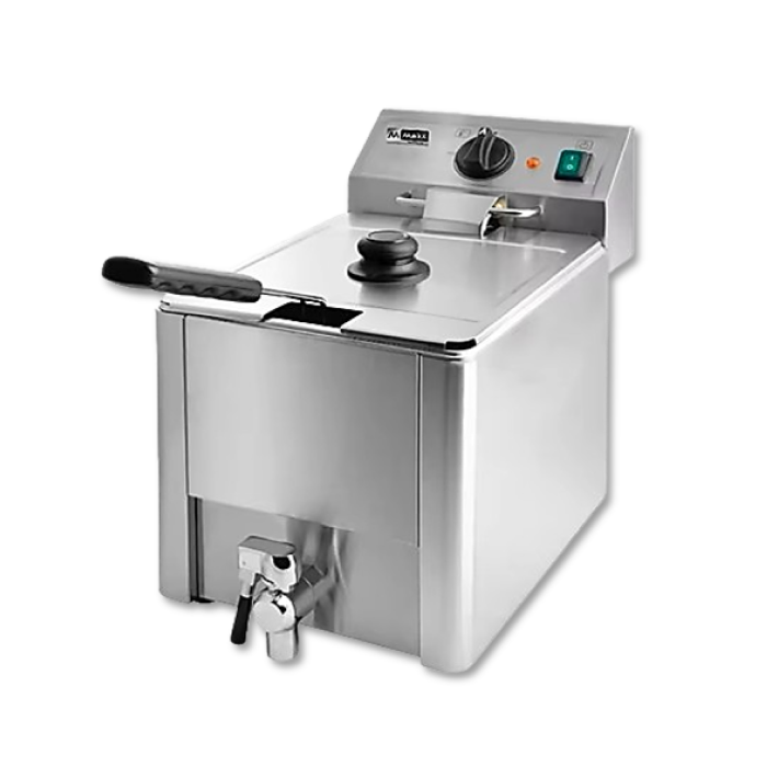 Friggitrice 8 Lt MAXX-COM-DF08HU 220V per Uso Marino