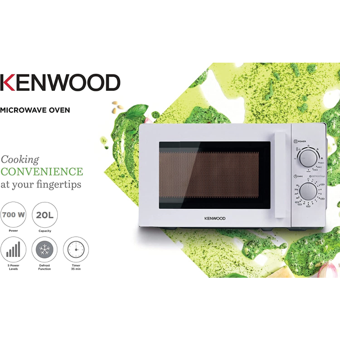 Forno a Microonde 20 Lt 220V-60Hz Kenwood - MWM20 per Uso Marino - immagine 2