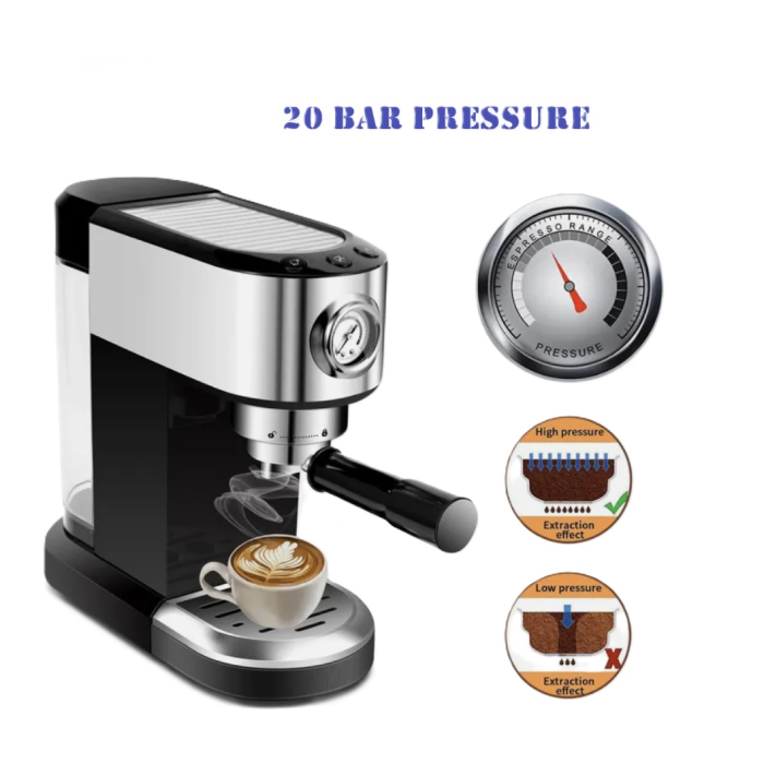 Macchina da Caffè Espresso 220V-50/60Hz Zigma-EM55N per Uso Marino - immagine 2