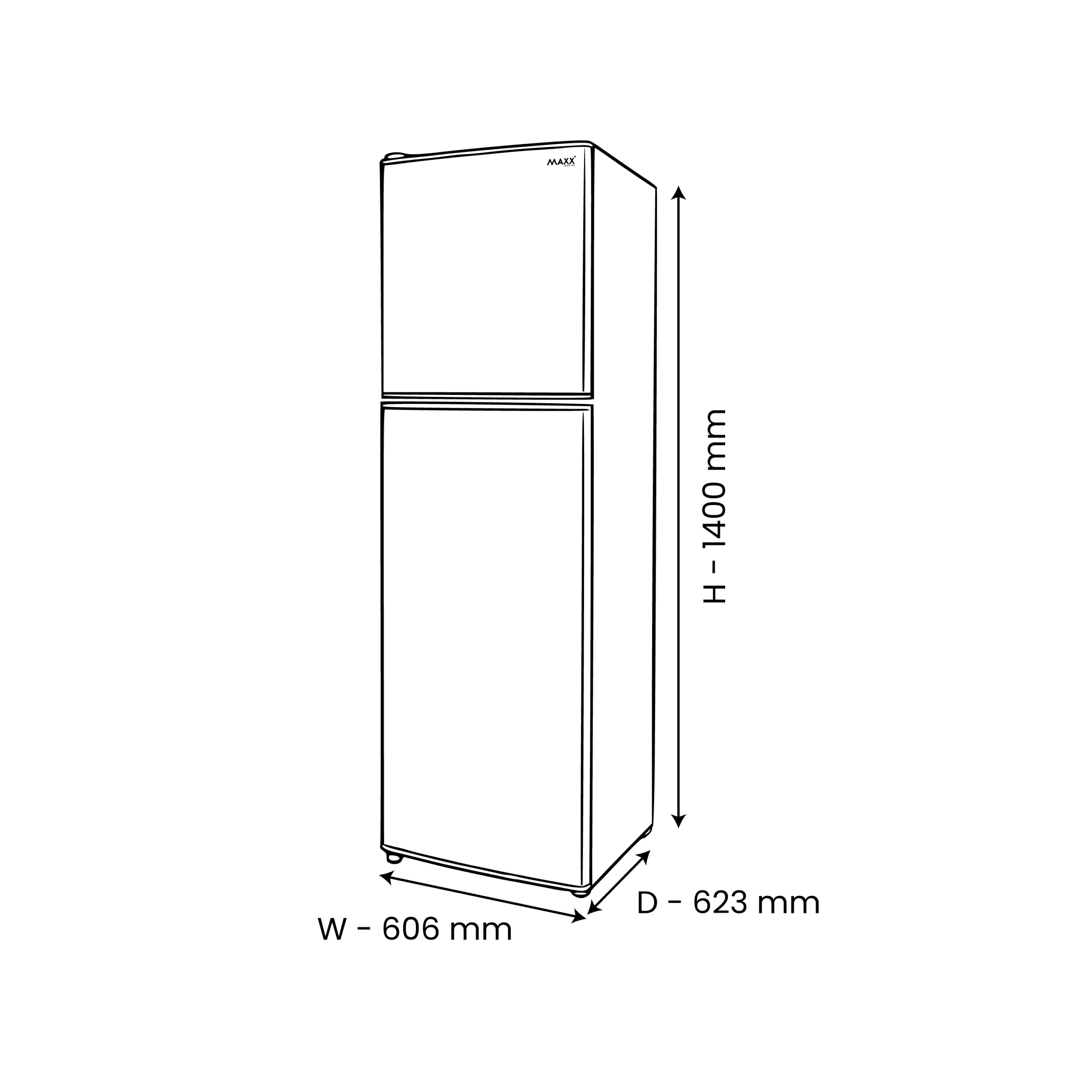 331 Ltr 220V-50/60Hz Peti Sejuk MAXX-RF331X 220CE untuk kegunaan marin - Image 5