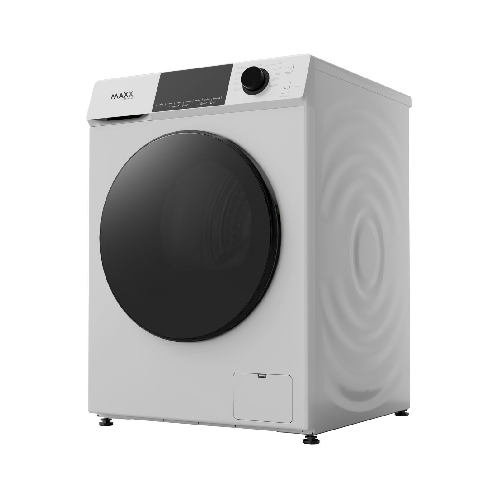 Mesin Cuci FL (Front Load) 13 Kg 220V-50/60Hz MAXX-FLW13DTWE 220CE untuk Kapal - Gambar 2