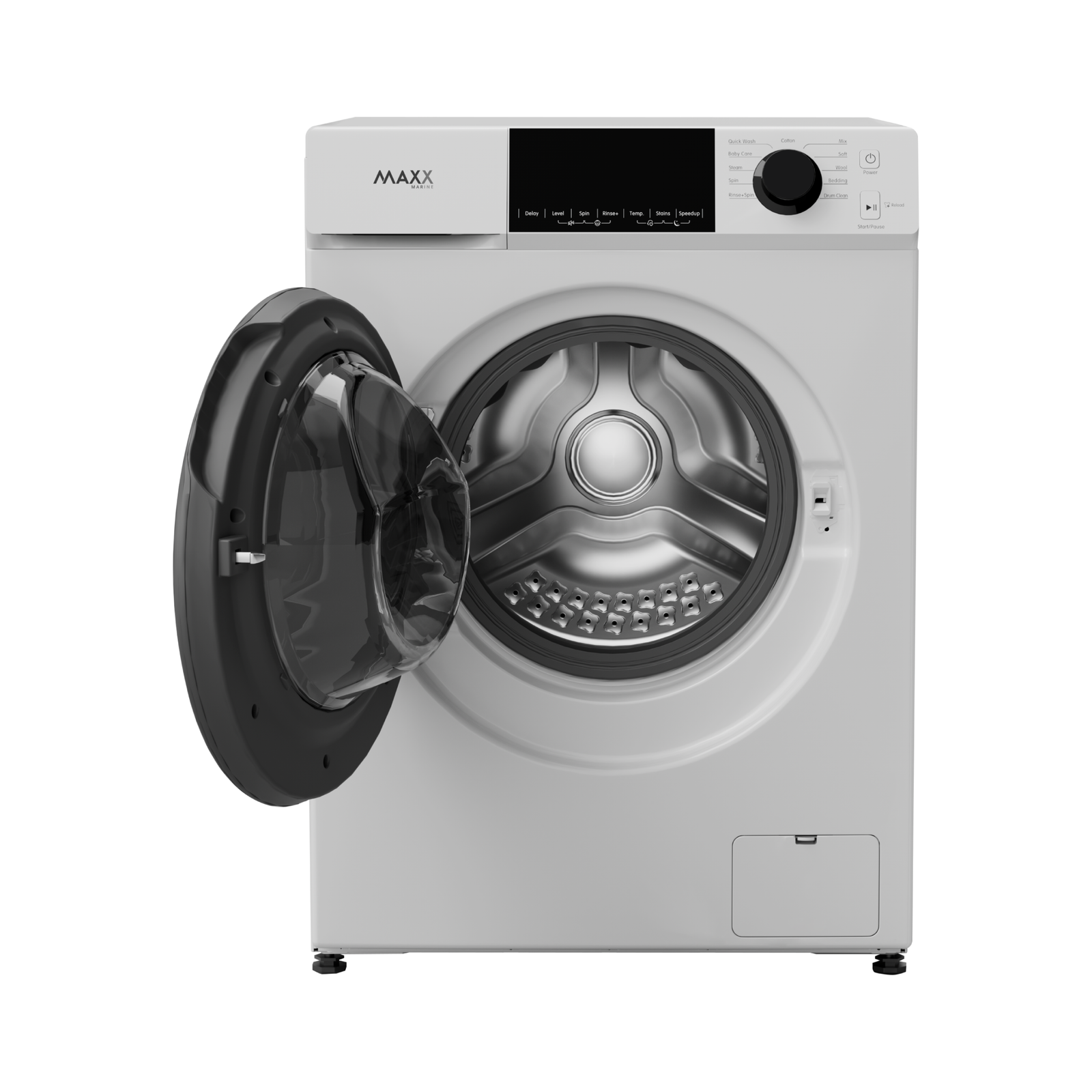 Máy giặt 8 kg 220V-50Hz FL MAXX-50HZFLWM08WE 220V dành cho tàu biển - Ảnh 3