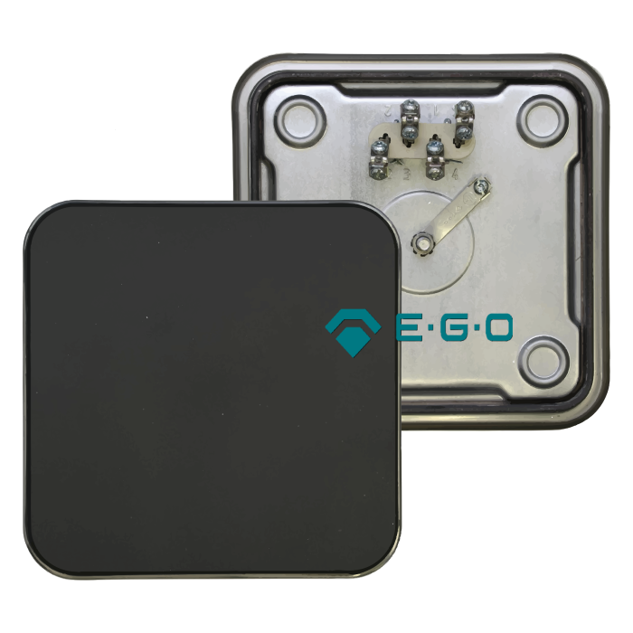 4 E.G.O Plat Panas 440V-60Hz Dapur Masak MAXX-GCR4SQHT/OVI EGO 440V untuk kegunaan marin - Image 3
