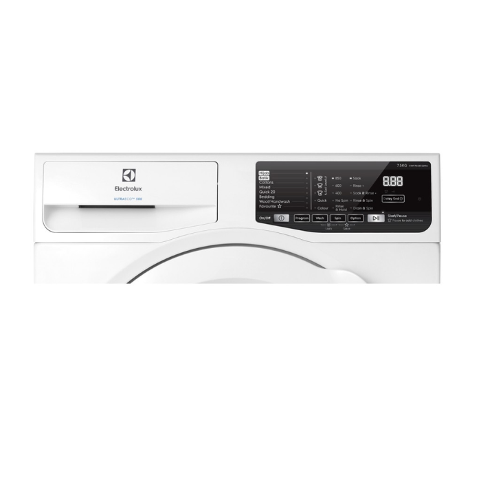 غسالة ملابس أمامية التحميل سعة 8 Kg بجهد 220V-60Hz Electrolux EWF8025GQWA 60Hz للاستخدام البحري - الصورة 3