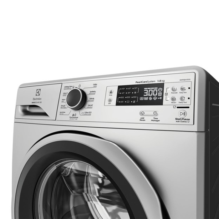 غسالة ملابس أمامية التحميل سعة 8 kg بجهد 220V-60Hz ELECTROLUX - EWF8241 للاستخدام البحري - الصورة 3