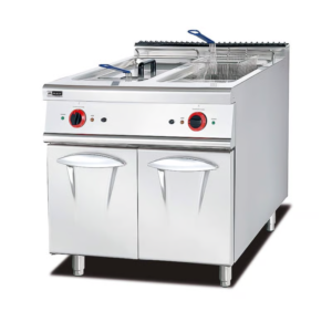 Deep Fryer Berdiri Bebas 28+28 Ltr MAXX-COMDFFS2TVI 440V untuk Kapal