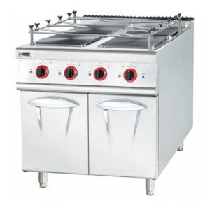 Fogão com 4 Placas de Aquecimento 440V-60Hz MAXX-GCR4SQHTVI 440V — Uso Marítimo