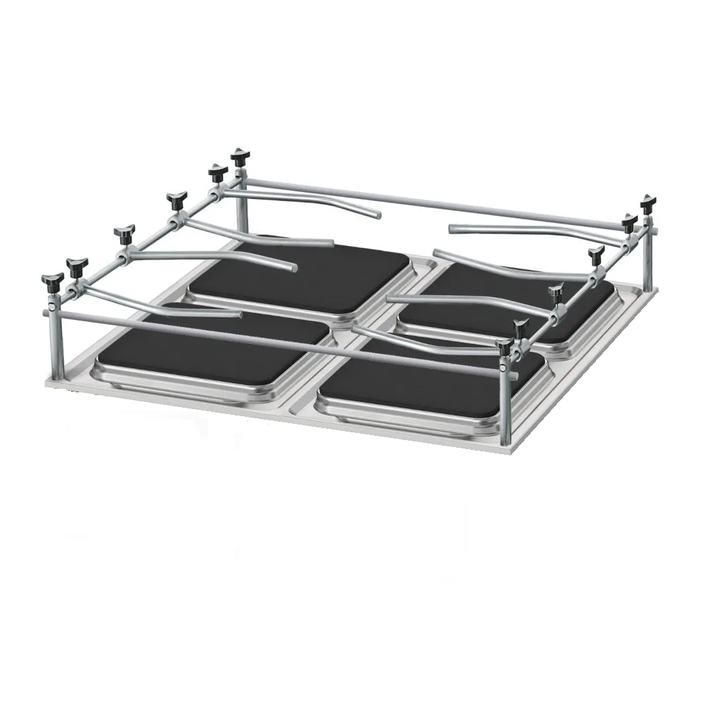 4 E.G.O Plat Panas 440V-60Hz Dapur Masak MAXX-GCR4SQHT/OVI EGO 440V untuk kegunaan marin - Image 2