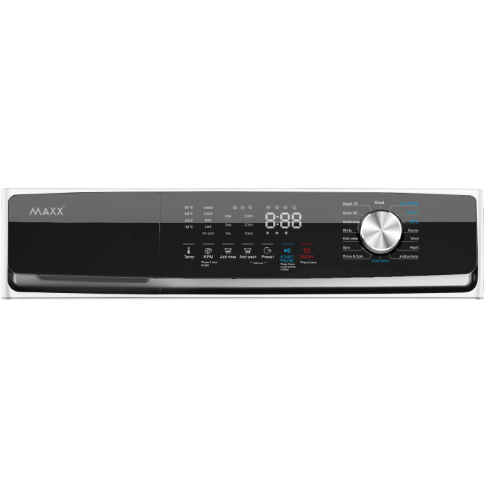 11 kg 220V-60Hz Mesin Basuh Muatan Depan MAXX–FLWM11WE 220CE untuk kegunaan marin - Image 2