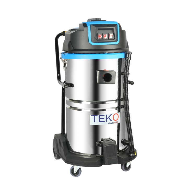 Vacuum Cleaner Komersial 100Ltr - 220V-50/60Hz - TEKO-TVC100TZ-220CE untuk kapal - Gambar 2