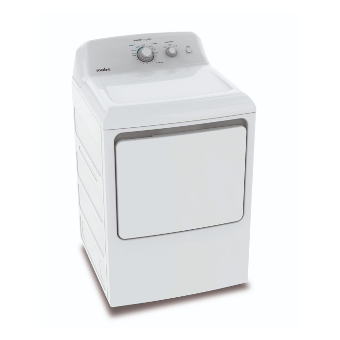 14 Kg 220V-60Hz Pengering Berpengudaraan MABE-SME26N5XNBBT3 untuk kegunaan marin